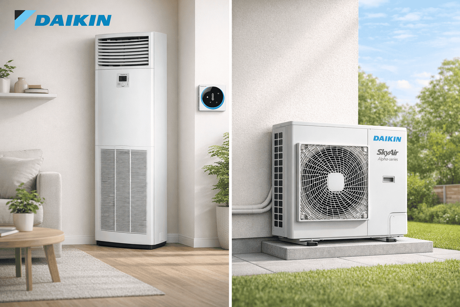 DAIKIN-Floor-Standing-Alpha-R32-System
